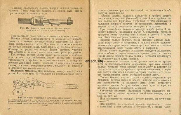 Руководство по использованию германского единого пулемета mg-42. ви нко ссср 1944 г MG42, guns, использование, книга, оружие, пулемет