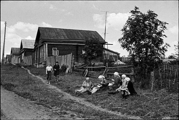 Сельская местность. СССР, Московская область, 1970-е годы.