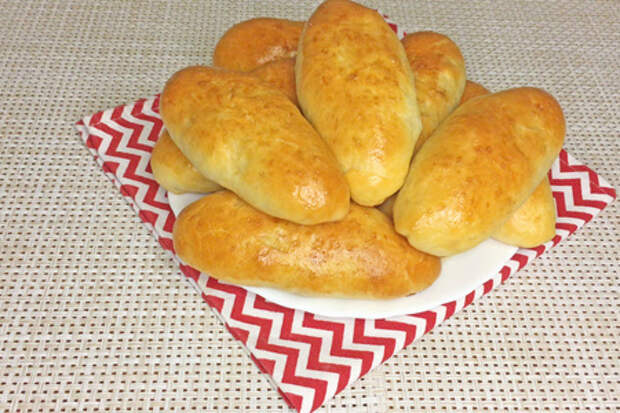 Пирожки с картофелем и шампиньонами в духовке