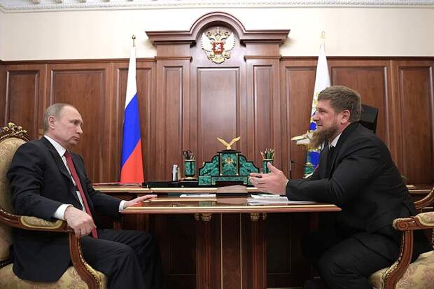 Путин и Кадыров