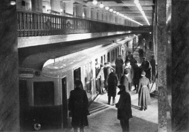 Так выглядел московский метрополитен в 1935 году