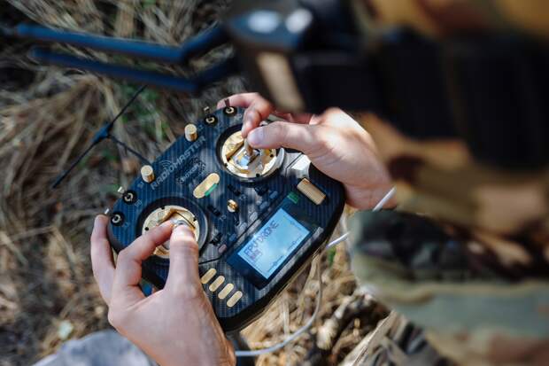 На Украине загорелся склад после удара российского БПЛА