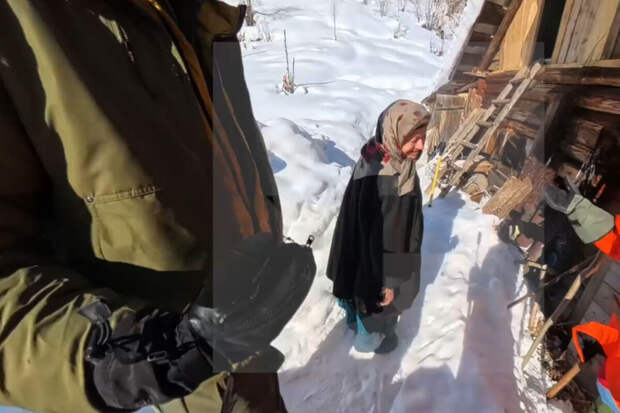 РЕН ТВ: группа экспедиторов посетила отшельницу Агафью Лыкову