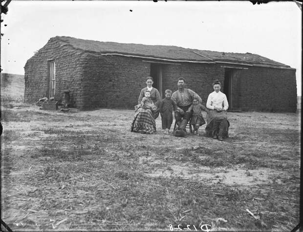 Как поднималась американская целина. Архивные фотографии пионеров Великих равнин конца 19-го века 22