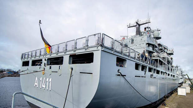 Германия отправит корабли ВМС в Средиземное море