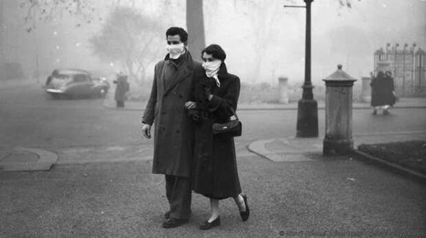 Лондонский смог 1952 года природа, человек, экологические бедствия