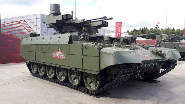 Боевые машины "Терминатор" дебютировали на Урале