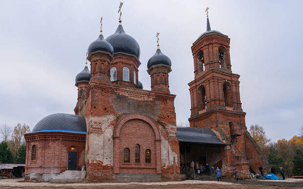 В Клепиковском районе восстановили храм Николая Чудотворца