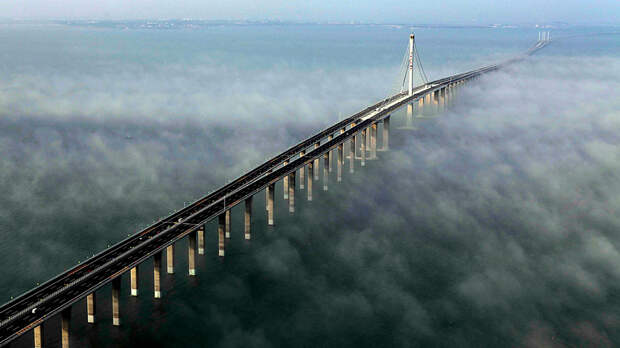 Мост Ханчжоу в Китае