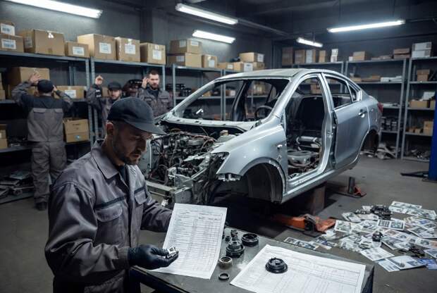 Китайским автомобилям-сиротам при ремонте грозит проблема дефицита деталей