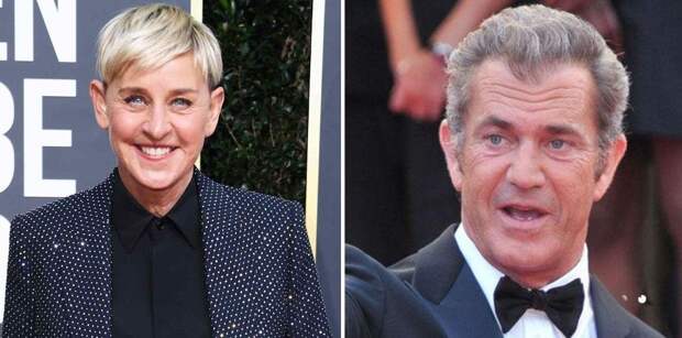 Мел Гибсон обвинил телеведущую и актрису Эллен Дедженерес в каннибализме и