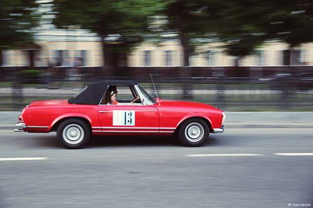 Mercedes-Benz Classic Day в Москве (57 фото)