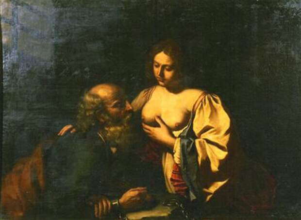 Римское милосердие, Гверчино, 1661