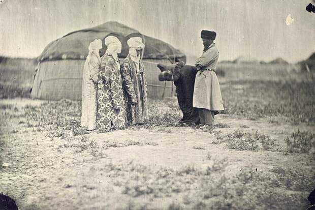 Туркестанский альбом: смотрины жениха. Неизвестный автор, 1870 - 1889 год, Туркестанский край, Кунсткамера.