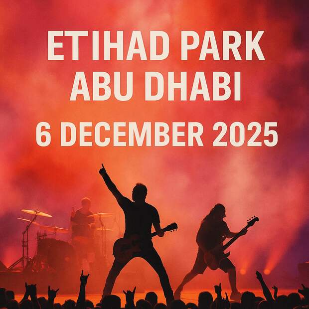 Группа Metallica даст шоу в Абу-Даби этой зимой