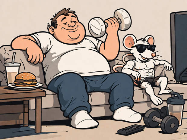 Переработка жира в мышцы или Соединение 15