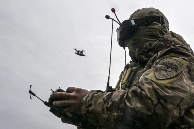 В МВО начали обучать военнослужащих управлению дроном «Елка»