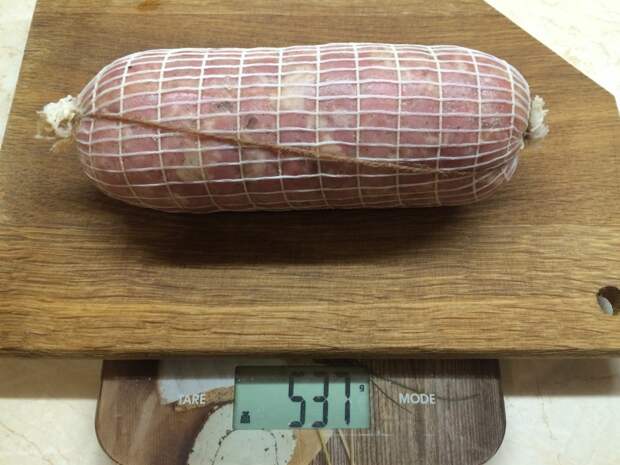 Эксперимент с приготовлением ветчины