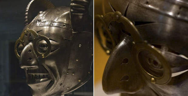Шлем поразительно детализован. /Фото: wentiska.livejournal.com