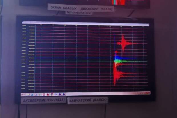 Землетрясение магнитудой 6,4 произошло у берегов Камчатки
