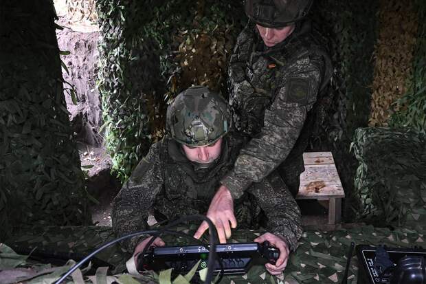 В зоне СВО заметили «роботизированный куст»