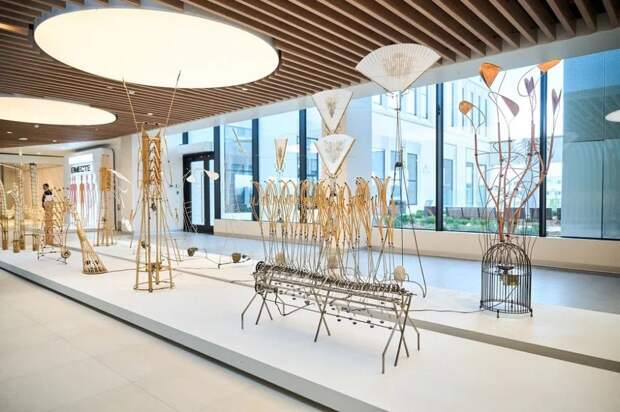 Ольга Любимова посетила выставку современного искусства «ВМЕСТЕ»