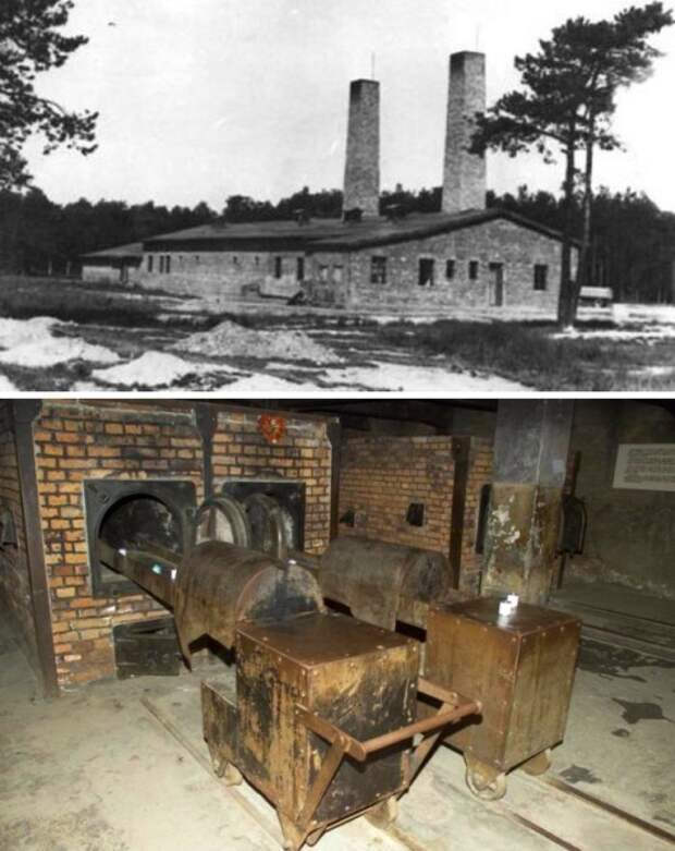 Крематорий концлагеря Освенцим.