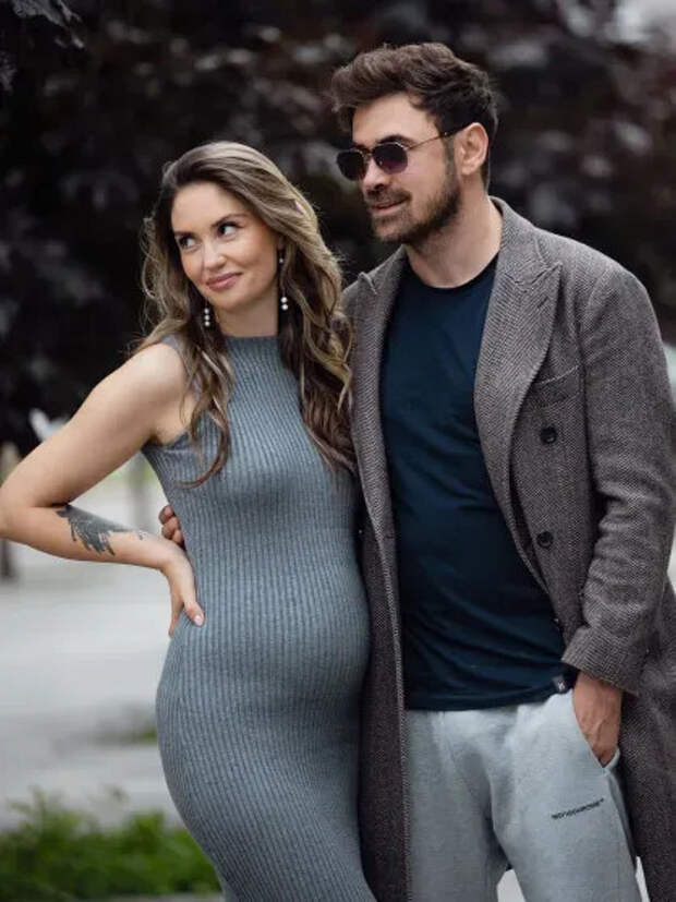 Агата Муцениеце и Пётр Дранга