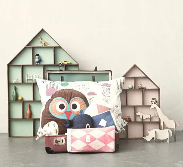Смешные подушки-зверушки от Ferm Living