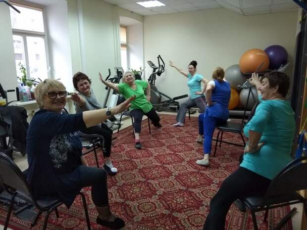 Занятия физической культурой стали одним из популярных направлений проекта «Московское долголетие» в районе Лефортово