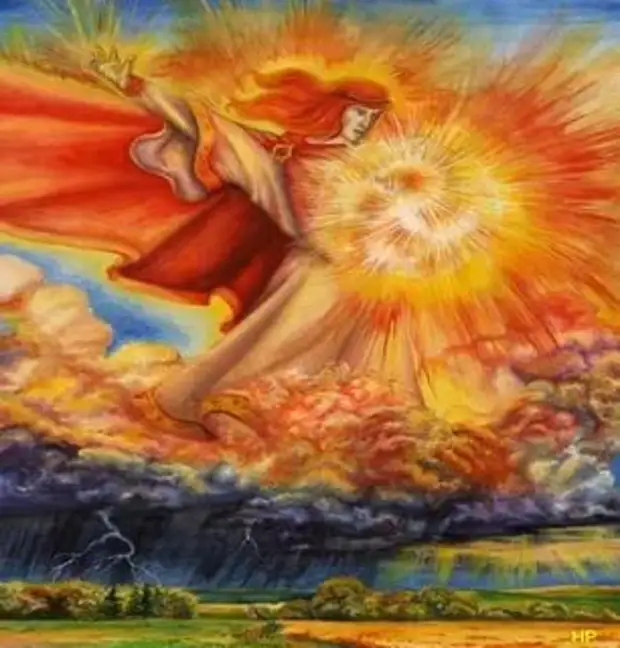 Славянский Бог весеннего Солнца - Ярило