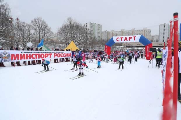 Гонка. Фото: Центр физкультуры и спорта СЗАО