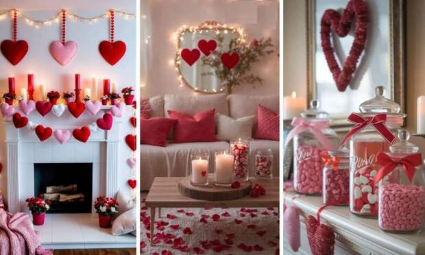 Как украсить дом на 14 февраля — идеи декора квартиры на День Святого Валентина