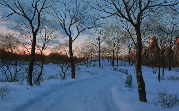 Певец сумерек - художник Евгений Лушпин