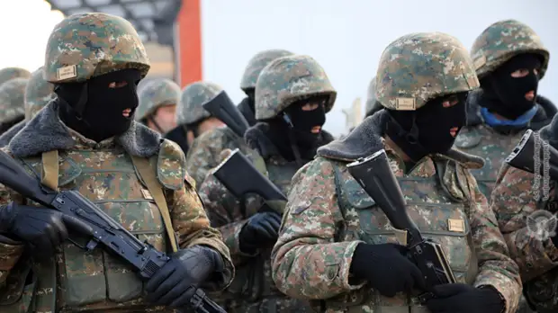 Армения направила в Казахстан 100 миротворцев