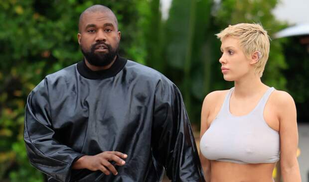 Kanye West Bianca Censori - serves food women autopsy tables