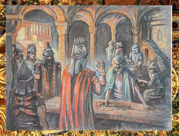 игран II на монетном дворе в Антиохии. Рис. Joseph Sarkissian