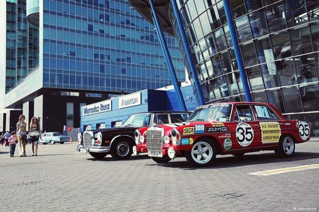 Mercedes-Benz Classic Day в Москве (57 фото)