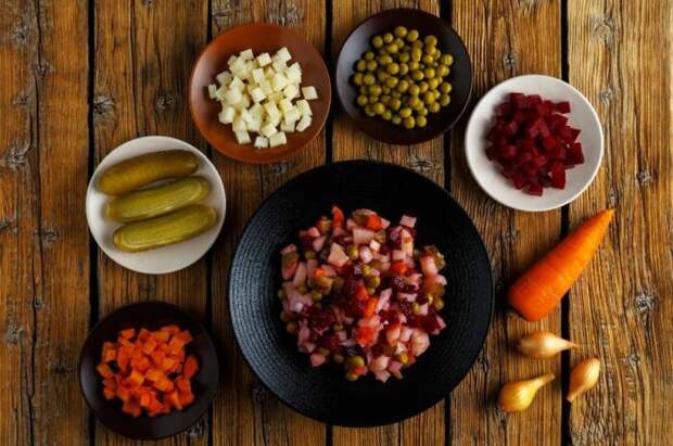 Лёгкий и очень вкусный салат винегрет. \ Фото: google.com.