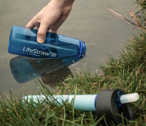 Фото: Бутылка LifeStraw Go