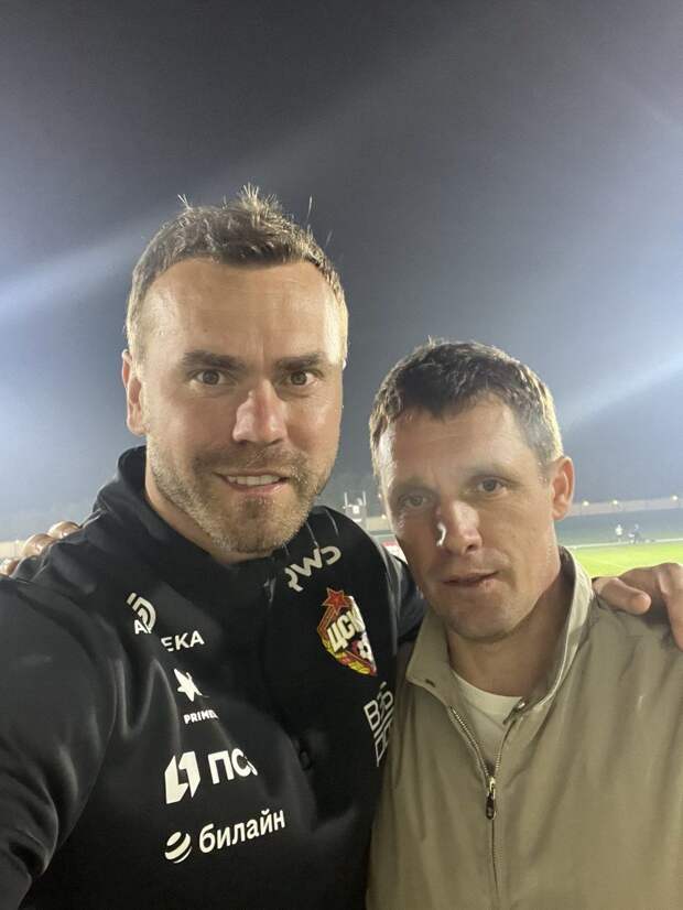 Акинфеев встретился с Гончаренко после победы ЦСКА над «Локомотивом»