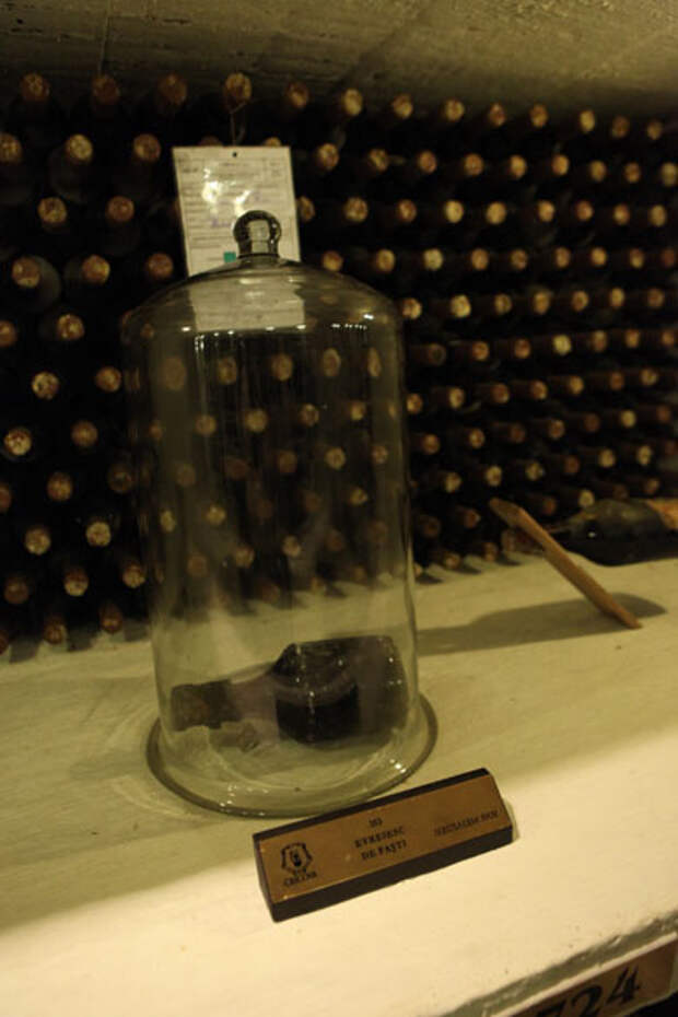 Криковские подвалы. Бутылка палестинского вина 1902 года