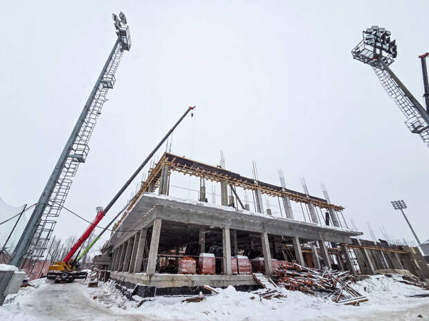 Строительство казанского Центра развития футбола планируется завершить в августе