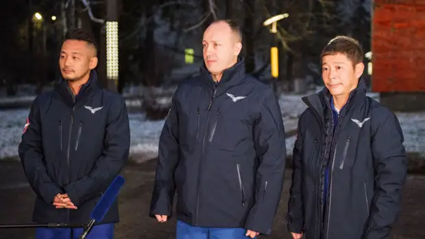 Экипаж «Союза» с японскими космическими туристами отправился на Байконур