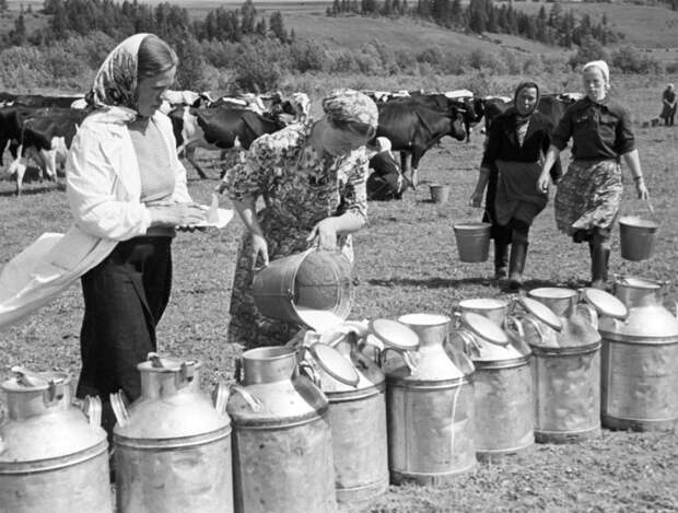 Душевные деревенские снимки времён Советского Союза