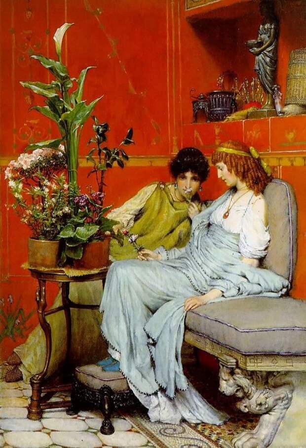 художник Лоуренс Альма Тадема (Lawrence Alma-Tadema) картины – 28