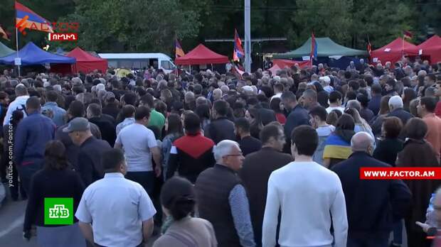 В Ереване проходит очередная акция протеста оппозиции