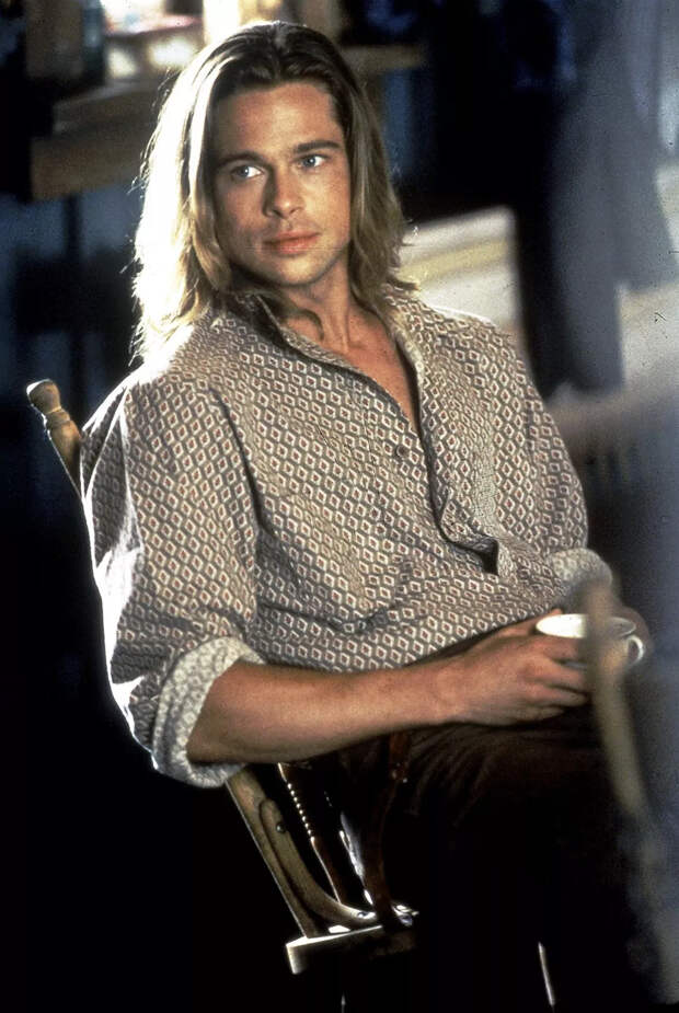 Брэд Питт в фильме «Легенды осени», январь 1994 г.