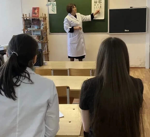 В Кошехабле продолжается плановая диспансеризация школьников