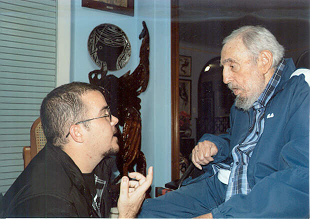 Encuentro de Fidel Castro con Randy Perdomo1